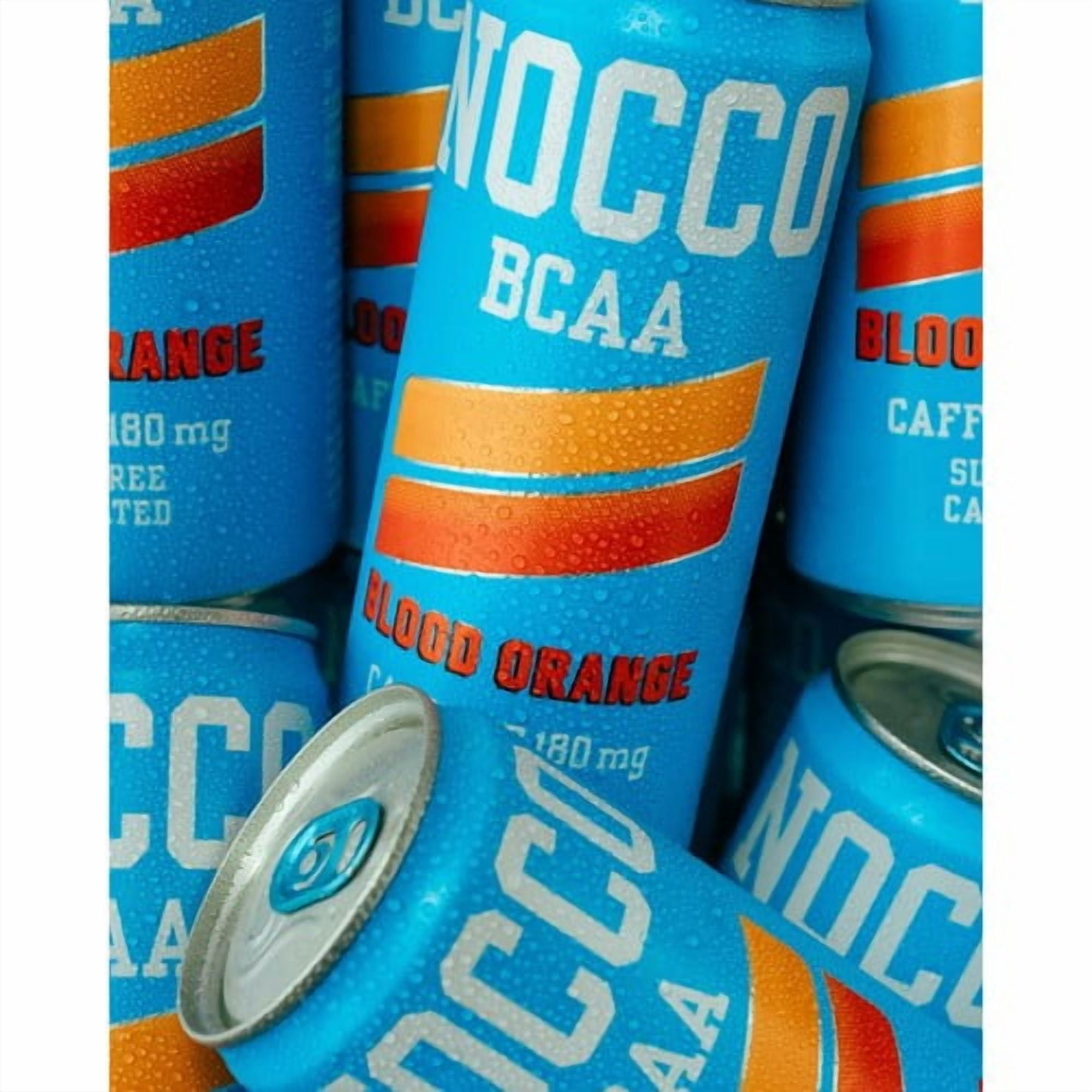 NOCCO Blood Orange Del Sol 330ml, British Import (Pack of 3)