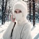 thumbnail image 3 of Gorros térmicos de invierno | Gorro de punto 3 en 1 con mascarilla y bufanda para mujer y hombre | Gorros de invierno resistentes al viento | Gorros de invierno para mujer, 3 of 8