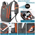 thumbnail image 3 of Mochila de Senderismo Esup Plegable Ligera 15L (Gris), 3 of 7