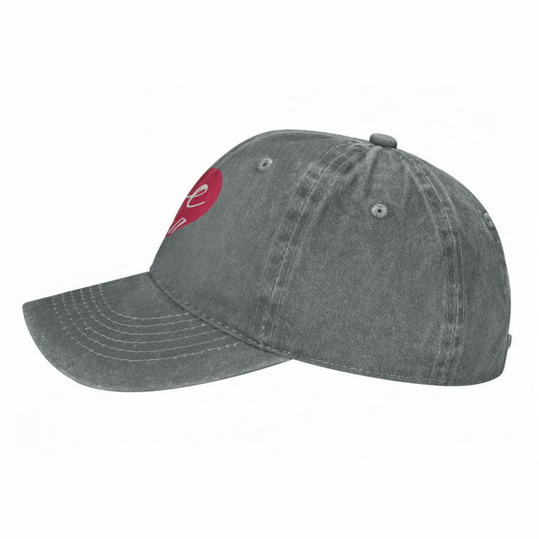 ZICANCN Mens Hats Unisex Baseball Caps-Love the Slogan Hats for Men Baseball  Cap Western Low Profile Hats Fashion