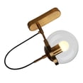 thumbnail image 2 of Bearachild Lámpara de pared Dormitorio Atmósferas Noche E27 Luz Decorativo Desmontable Pasillo Pasillo Iluminación de entrada con tornillos Iluminación y accesorios Bronce Bearachild HA065820-01B, 2 of 6