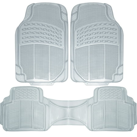 Oxgord Universal Fit 3 Piece Full Set Ridged Heavy Duty Rubber