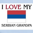 thumbnail image 2 of CafePress - I Love My Serbian Grandpa Infant Bodysuit - Baby Light Bodysuit, Size Newborn - 24 Months, 2 of 4