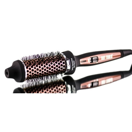 Professional Security Wand - Hot Tools Professional 1/2-1-Inch Nano Tourmaline Tapered Curling Iron, Black