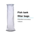 thumbnail image 4 of Filter Ring Sock,, Aquarium Tank Fish Tank Filter Fish Tank Sock Filter Sock, Aquarium Ring Filters 150um Aquarium Filter  Fish Tank Light Silver, 4 of 7