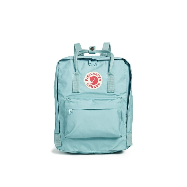 Mochila Fjällräven Kanken de lona azul cielo para mujer
