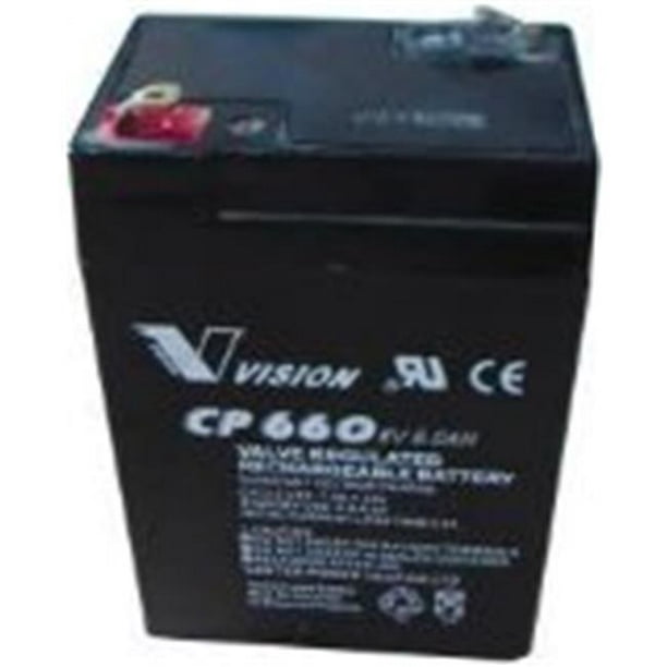 National Brand Alternative 673035 Batterie de Sortie 6V6A