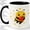 Black, variant on Apple Bee Accent Mug, 11oz Ceramic Coffee Cup for Bee Lovers