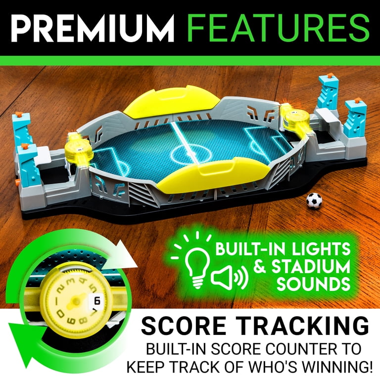 Franklin Sports Mini Tabletop Soccer Shootout Game - Arcade Style