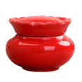 thumbnail image 3 of Frascos de de cerámica, de almacenamiento de embalaje con tapa para maquillaje, cosméticos, especias, alimentos, aperitivos, té rojo Colco Frasco sellado de cerámica, 3 of 8