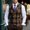 (Casual 125)Coffee, variant on Winter Vest for Men Casual Sleeveless Jacket Fashion Thin Workwear Waistcoat Solid Color Stand Collar Top