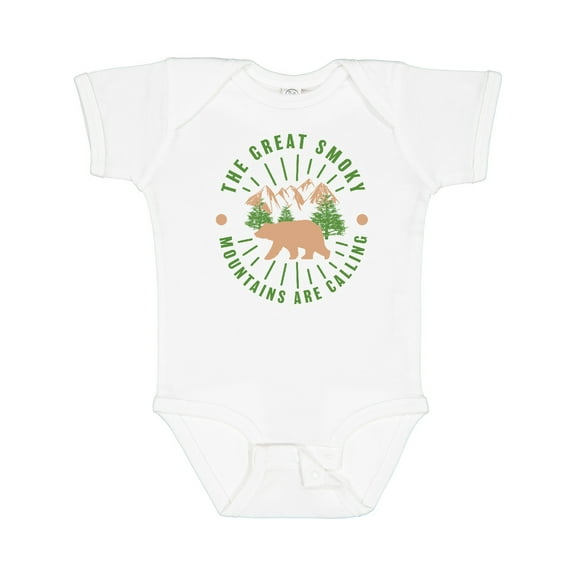 Inktastic The Great Smoky Mountains Are Calling Boys or Girls Baby Bodysuit
