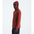 thumbnail image 2 of Campera The North Face Glacier Fleece con cierre de un cuarto Iron Clay, 2 of 4