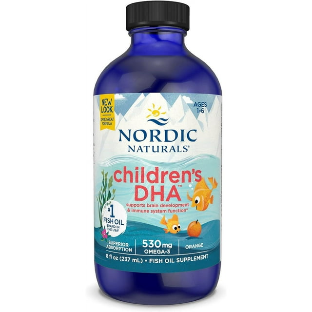 DHA líquido para niños Omega3 Nordic Naturals 8oz