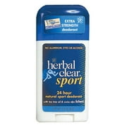 Herbal Clear - Herbal Clear Sport Deodorant Stick with Tea Tree Oil & Swiss Alps Lichen - 1.8 oz.