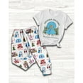 thumbnail image 3 of White Christmas Casual Pajama Set For Women, 3 of 4
