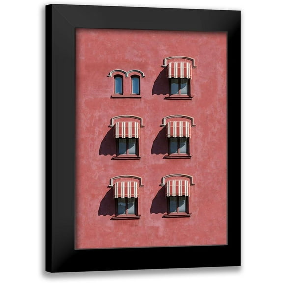 Cederberg, Marcus 11x14 Black Modern Framed Museum Art Print Titled - Red wall