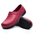 thumbnail image 1 of Cyiecw Chaussures de Chef pour Hommes Résistantes à l'Huile, Imperméables, Chaussures de Travail de Sécurité, Chaussures d'Infirmier, Intérieur et Extérieur, Antidérapantes, Chaussures de Travail de Jardin, Chaussures de Cuisine, 1 of 6