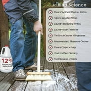 12% Food Grade Hydrogen Peroxide, 4X Stronger, Dilute and Use for Personal Care, Home, Kitchen, Bath, Carpet, Water Cleaner, Plant Treatment, 1 Gallon (4)