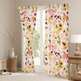 thumbnail image 3 of Feelyou Cartoon Pig Cow Black Out Curtains, Farm Animal Curtains Pack of 2 (42x63 Each), 3 of 6