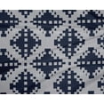 thumbnail image 4 of oneOone Polyester Lycra Fabric Check Kasuri Print Fabric BTY 56 Inch Wide, 4 of 4