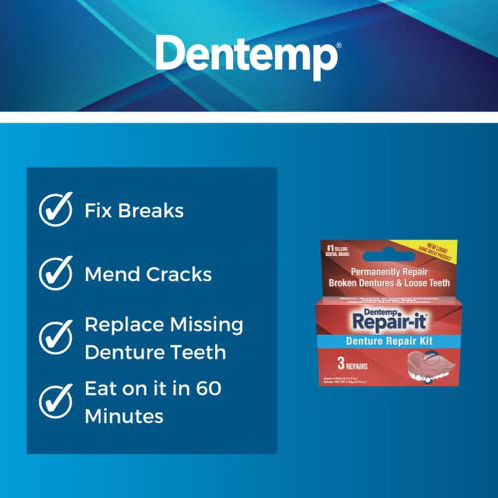 Repair-It Denture Repair Kit D-091 .7 Ounces