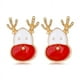 thumbnail image 2 of Xihbxyly Pendientes de Metal Estilo Navideño: Decora Una Navidad Diferente, 2 of 2