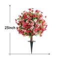 thumbnail image 2 of 23" Artificial Flower Floral Plant with Spike Set of 2, 2 of 5