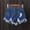 Dark Blue plus size denim shorts for women a1, variant on Women Plus Size High Waisted Ripped Distressed Jeans Shorts Frayed Hem Casual Party Trousers Cropped Denim Stretch Summer Streetwear, Light Blue XL