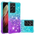 thumbnail image 1 of Funda para Samsung Galaxy S21 Ultra 5G Transparente con Brillos Carcasa Protectora Antigolpes con Glitter Brillante, 1 of 5