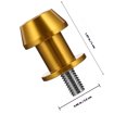 thumbnail image 2 of FUTUREORYY 4Ud Soportes Dorados Para Oscilante Repuestos Para Motocicleta Con Instalación Fácil, 2 of 8