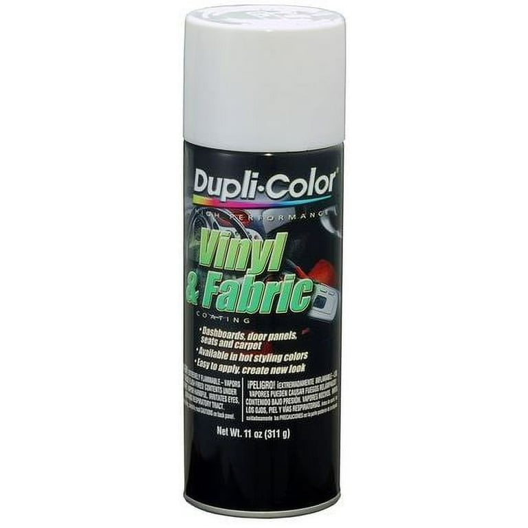 Dupli-Color Hvp105 Gloss White High Performance Vinyl and Fabric Spray - 11 oz.