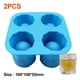 thumbnail image 2 of Bandeja para hielo (juego de 2 piezas), máquina para hacer hockey sobre hielo con tapa, apta para whisky, cócteles y casera, mantiene las bebidas frías., 2 of 5