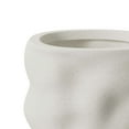 thumbnail image 2 of Better Homes & Gardens Mallory 6 inch Resin Planter Oblong Shape Modern Elegance Design for Indoor Use, 2 of 8