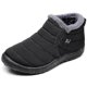 thumbnail image 1 of Botas de hombre, zapatos de invierno ligeros para hombre, botas de nieve impermeables, calzado de invierno de talla grande 47, botas de invierno sin cordones Unisex, 1 of 5