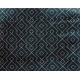 thumbnail image 4 of oneOone Georgette Viscose Fabric Shapes Geometric Sashiko Print Sewing Fabric BTY 42 Inch Wide, 4 of 4