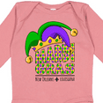 thumbnail image 4 of Inktastic Mardi Gras New Orleans Louisiana Jester Hat Boys or Girls Long Sleeve Baby Bodysuit, 4 of 5