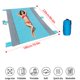 thumbnail image 2 of Playa Tamaño Grande 86.7 '' * 70.9 '' Manta De Picnic A Prueba De Arena Para Exteriores Estera De Playa De Nylon Con 4 Estacas Para Viajes Camping Senderismo seitruly HA047100-01, 2 of 6