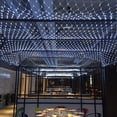 thumbnail image 3 of Fairy Mesh Lights Outdoor Connectable 8 Modes Net Light Waterproof Plug String Lights Christmas Net Lights Expandable Garland Lighting for Weddings Bushes Bar Party, Cool White 5ftx5ft 96 Led, 3 of 8