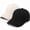 Black+Beige, variant on Gocvo 2 Packs Plain Baseball Cap for Men Women, Adjustable Size Baseball Hat for Casual and Sports Outfits, Black & Beige