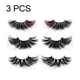 thumbnail image 2 of Pestañas Glamnetic, Pestañas con Color, Pestañas de Visón, Pestañas para Extensiones de Pestañas de Maquillaje - 3 Pares, 2 of 5
