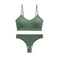 thumbnail image 4 of Conjunto de bragas moldeadoras de cintura alta, elásticas, ajustadas, transpirables, para correr, de poliéster, para mujer, 4 of 9