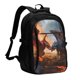 thumbnail image 1 of Easygdp Lava Dragon Mochila para Laptop de Viaje con Puerto USB, Mochila para Laptop con Puerto de Carga USB para Mujeres y Hombres, 1 of 7