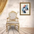 thumbnail image 3 of Vess, June Erica 25x32 Gold Ornate Wood Framed with Double Matting Museum Art Print Titled - Network Connection II, 3 of 4