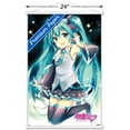 thumbnail image 3 of Hatsune Miku - Smile Wall Poster with Magnetic Frame, 22.375" x 34", 3 of 6