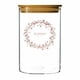 thumbnail image 1 of Frasco Cristal Tapa Bambu 1200ml, 1 of 1