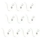 thumbnail image 1 of 10 pares de ganchos / fornituras / para aretes de y - aretes de gancho de pescado / aros / alambre para oreja para, 1 of 9