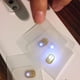 thumbnail image 4 of 2 pegatinas para decoración de uñas con chip NFC, diseño de destellos centelleantes Luz blanca, 4 of 9