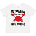 thumbnail image 3 of Inktastic My PawPaw Loves Me Boys or Girls Toddler T-Shirt, 3 of 5