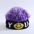 thumbnail image 1 of Peluca de pelo corto para hombre, peluca de sombrero para mujer, gorra de sombrilla para primavera y verano, tocado de calle, 1 of 6